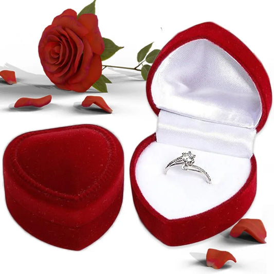 Heart-Shaped Ring Gift Box™