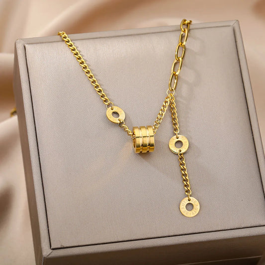 Mixed Chain Charm Necklace Set™